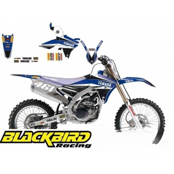 14-17 Yzf Yam Factory Racing Blackbird 2243R6 Grafisk Kit