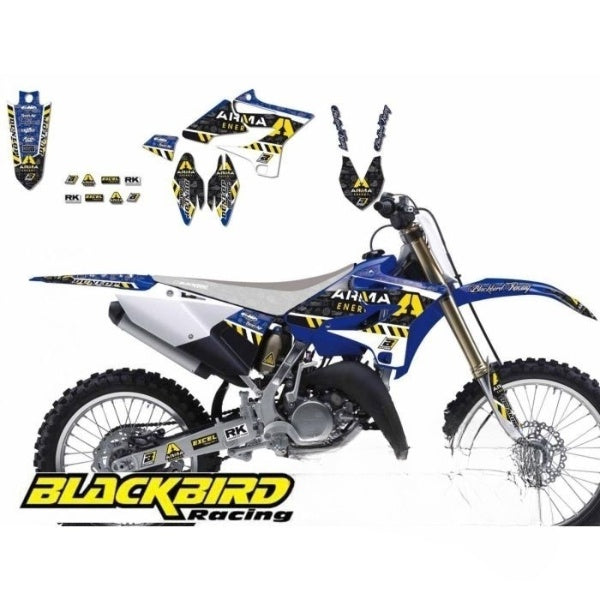 12-15 Kxf450 Arma Energy Blackbird 2420F Grafisk Kit