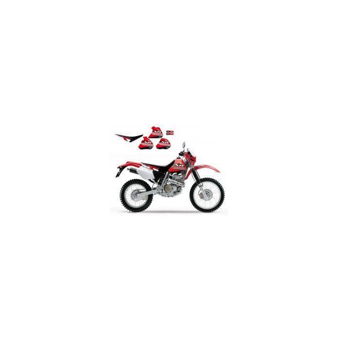 88-99 Xr600 Dream 2 Graphic Blackbird Decal Kit 2129A