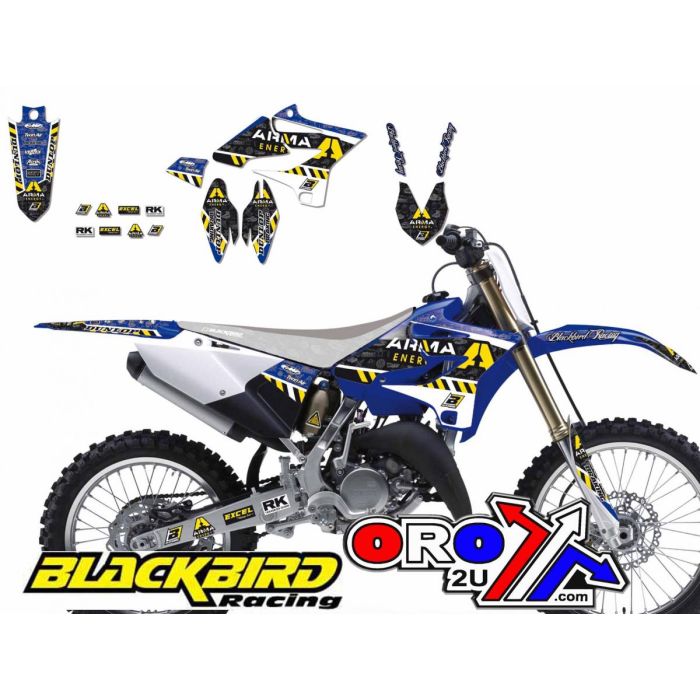 08-17 Rmz450 Arma Energy Blackbird 2316F Grafisk Kit