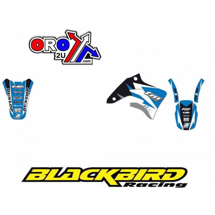 04-07 Tm 2-Str Dream 3 Graphic Blackbird Decal Kit 2801E