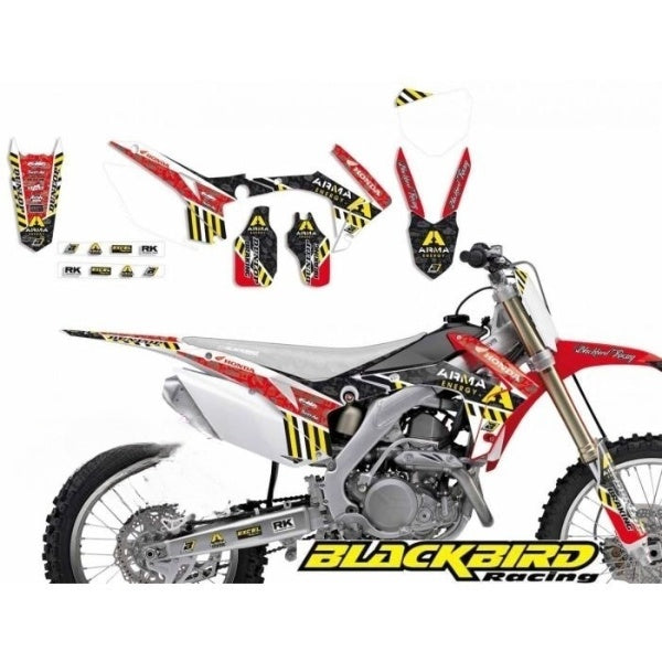 Crf250 Crf450 Arma Energy Blackbird 2145F Grafisk Kit