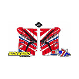 14-17 Crf250 Rad Louver Decal Blackbird A105R17 Team Hrc