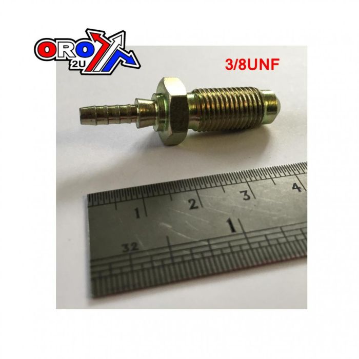 Bullkhead Man/Man Adaptor 3/8Unf Goodridge S443-03P Buildaline Swage 600 Series -3