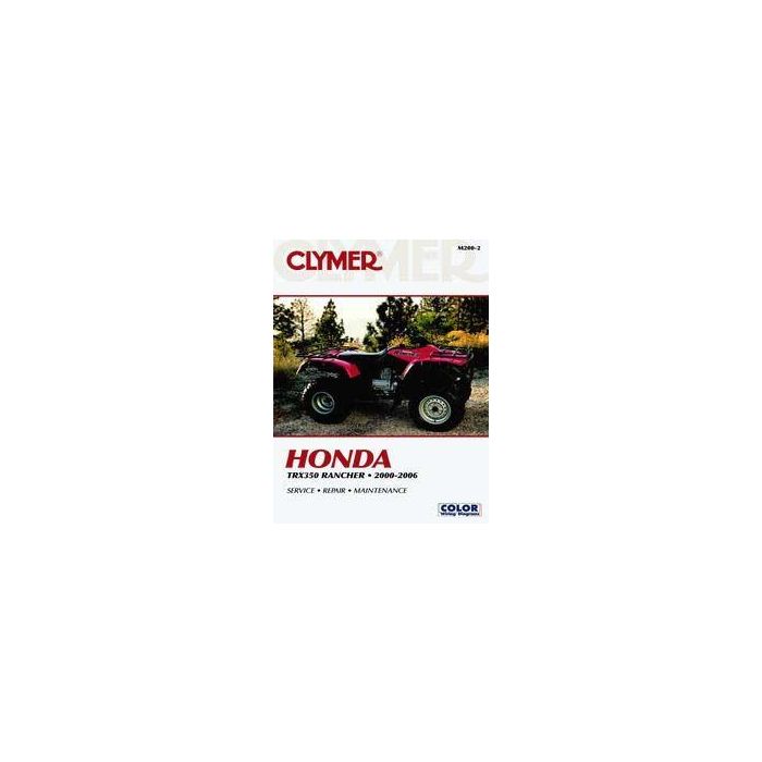 Manual 00-06 Trx350 Rancher Clymer M200 Honda Atv