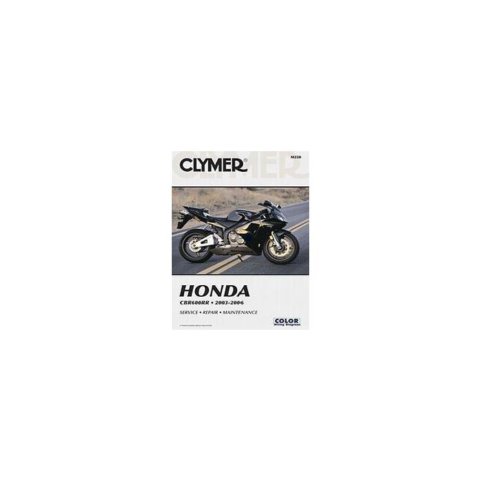 Manual Honda Cbr600Rr 03-06 Clymer M220 Reparation Underhåll