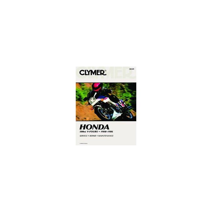 Manual Honda 500Cc V- Fours Clymer M329 Reparation Underhåll