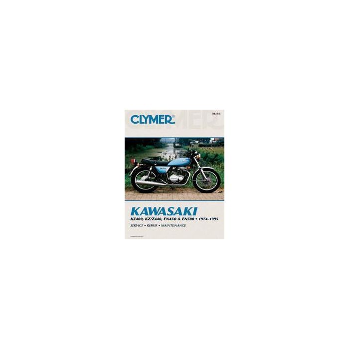 Manual Kawasaki Kz400 Clymer M355 Reparation Underhåll