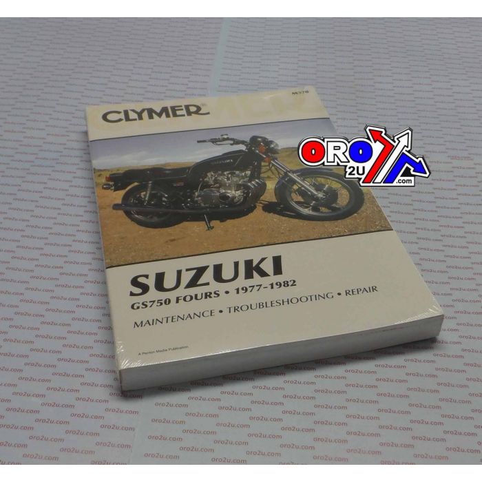 Manual Suzuki Gs750 Fours Clymer M370 Reparation Underhåll