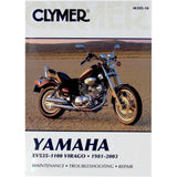 Manual Xv535-1100 Virago 81-03 Clymer M395 Reparation Yamaha