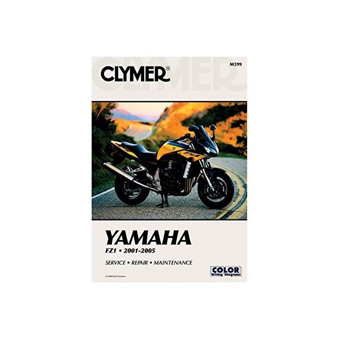 Manual Yamaha Fz1 (01-05) Clymer M399 Reparation Underhåll