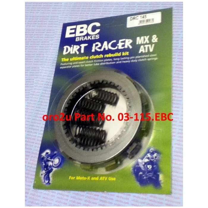 Kopplingsplats Kit Drc145 Ktm 125/150 Sxexcxc Ebc Drc145 Dirt Race Clutch