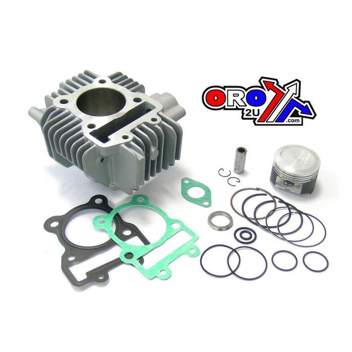 Cylinder Full Kit 57Mm Klx 110/Dr-Z 110 03-09 Athena P400250100005 130Cc Big Bore (Kolv Ingår)