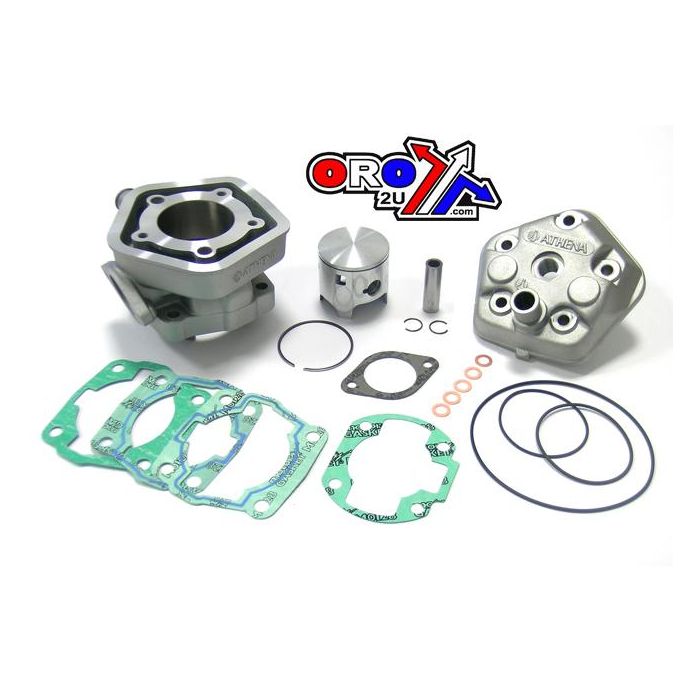 Cylinder Full Kit 50Mm Ktm Sx/Xc 65 01-08 Athena P400270100002 80Cc Big Bore (Kolv Ingår)