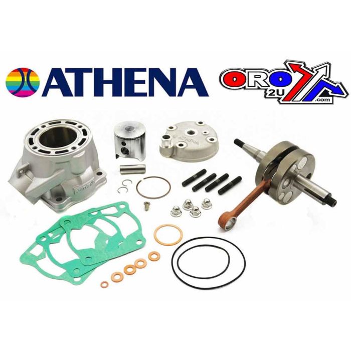 Cylinder Full Kit 53Mm Yamaha Yz 85 02-18 Athena P400485100039 112Cc Big Bore (Kolv Och Vevaxel Ingår)