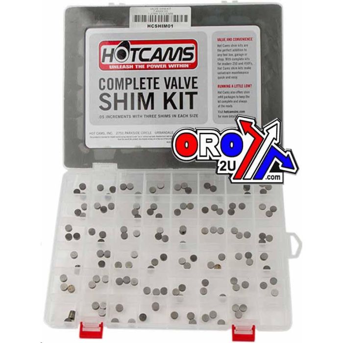 Valve Shim Kit 748Mm 141St Hotcam Hcshim01