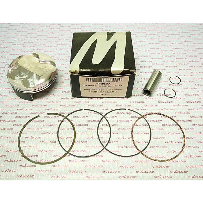 Piston Tm250F Fi 7700 10-11 Smid Wossner Kit 8826Dc