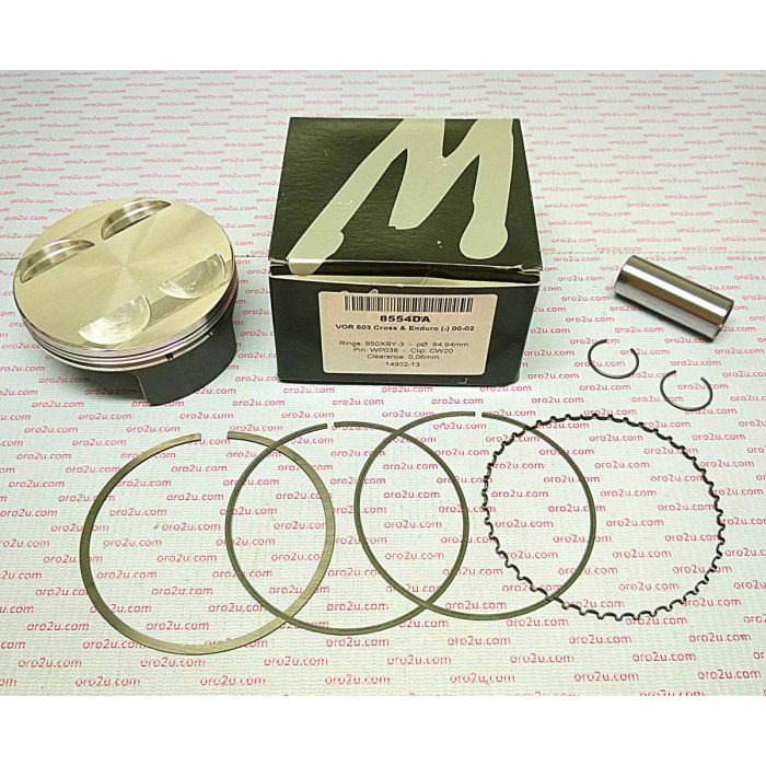 Piston Kit All Vor 503 95.00Mm Forged Wossner 8554Da