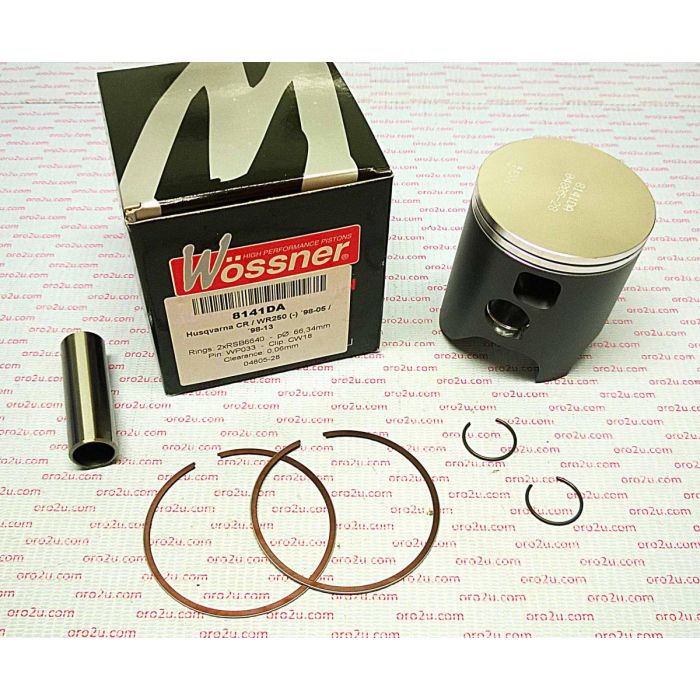 Piston Kit 98-12 Cr250 Wr250 Wossner Kit 8141Dc Husqvarna