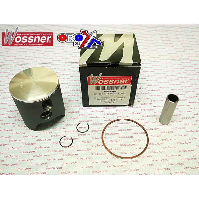 Piston Kit All Tm 300 7200 A Wossner 8054Da Mx Enduro