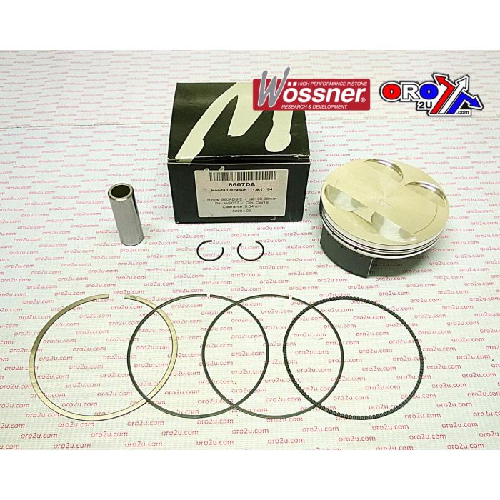 Piston Kit 2004 Crf450 96Mm Smid Wossner Kit 8607Da 13110-Men-730