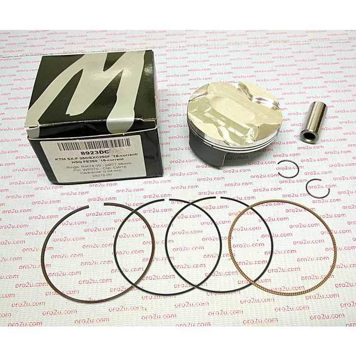 Piston Kit 16-22 Sxf250 78Mm C Wossner 8923Dc Ktm