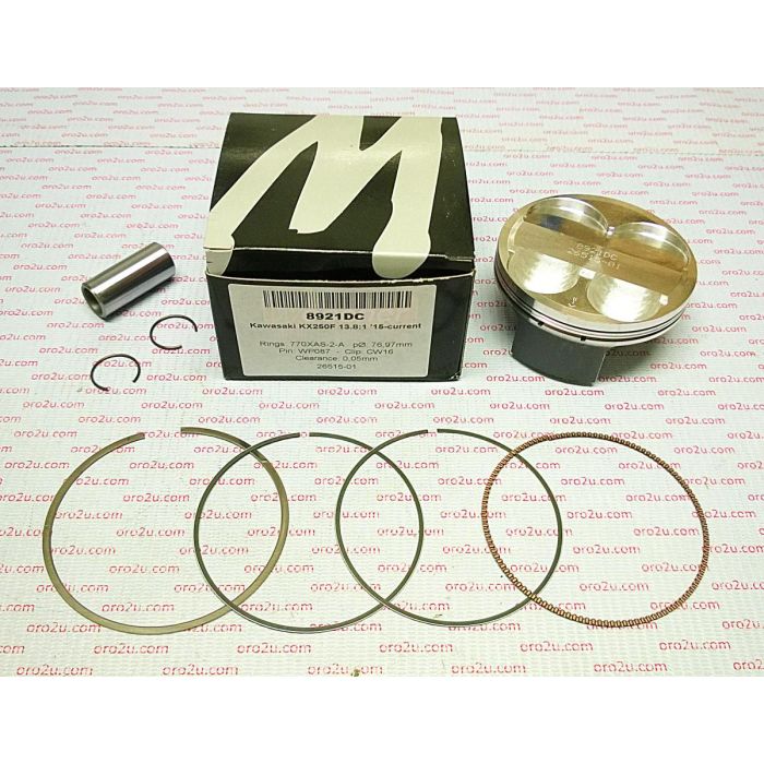 Kolvkit 15-16 Kx250F 77 A 8921Da Wossner Kawasaki 13001-0747 Kxf250