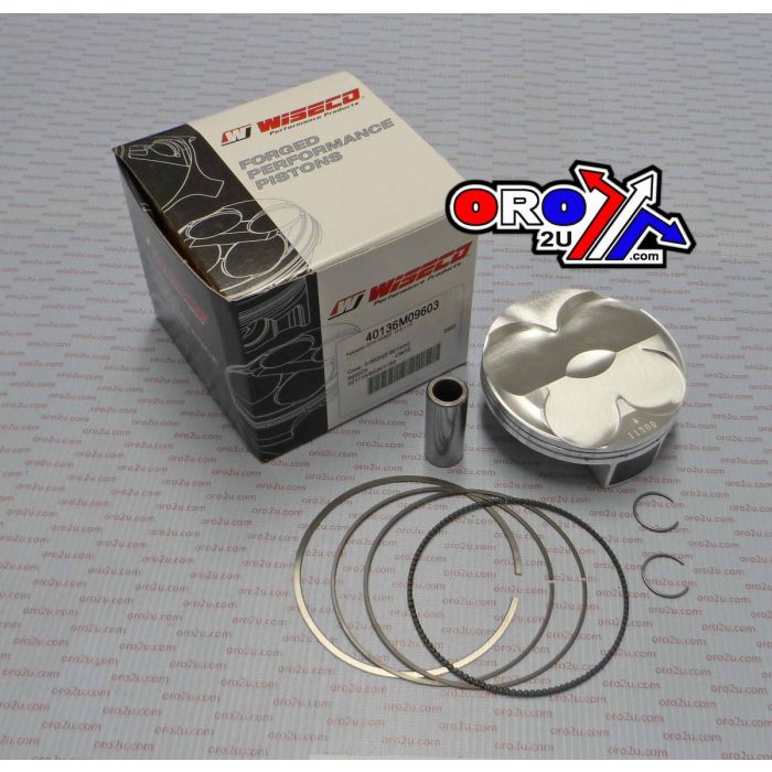 Piston Kit 2015 Kx450F 9603Mm Hi-Comp. 13.5:1 Wiseco 40136M09603 Kxf450