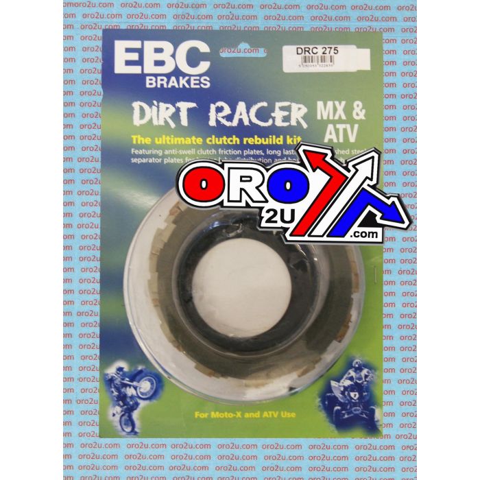 Kopplingssats 13-20 Ktm250 Sx/Exc Ebc Drc275 Dirt Race Plates Hd