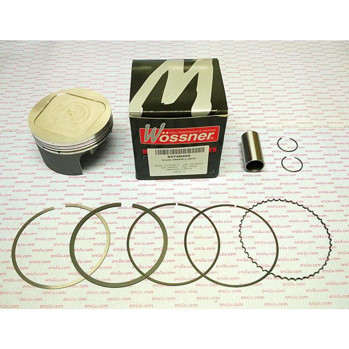 Kolvkit 85-00 Xr600R 9700 Smid Wossner 8574Da 13110-Mk2-043