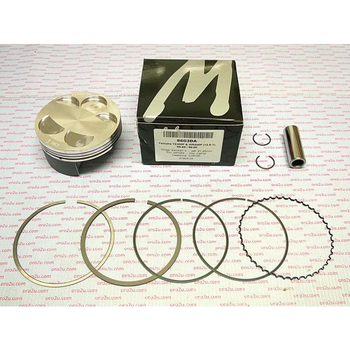 Piston Kit 98-99 Yzf400 9400 Forged Wossner 8603D200