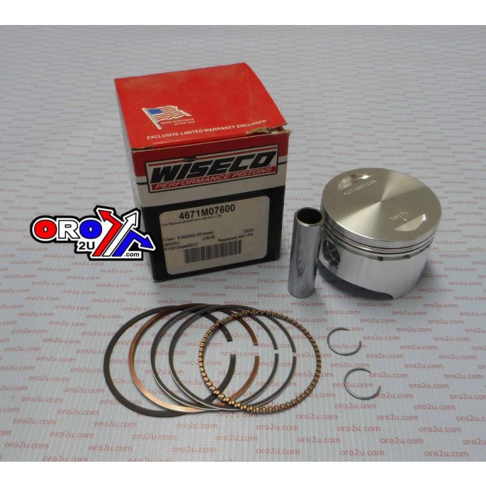 Kolvkit 86-04 Klf300 7600 Wiseco 4671M07600 Kawasaki