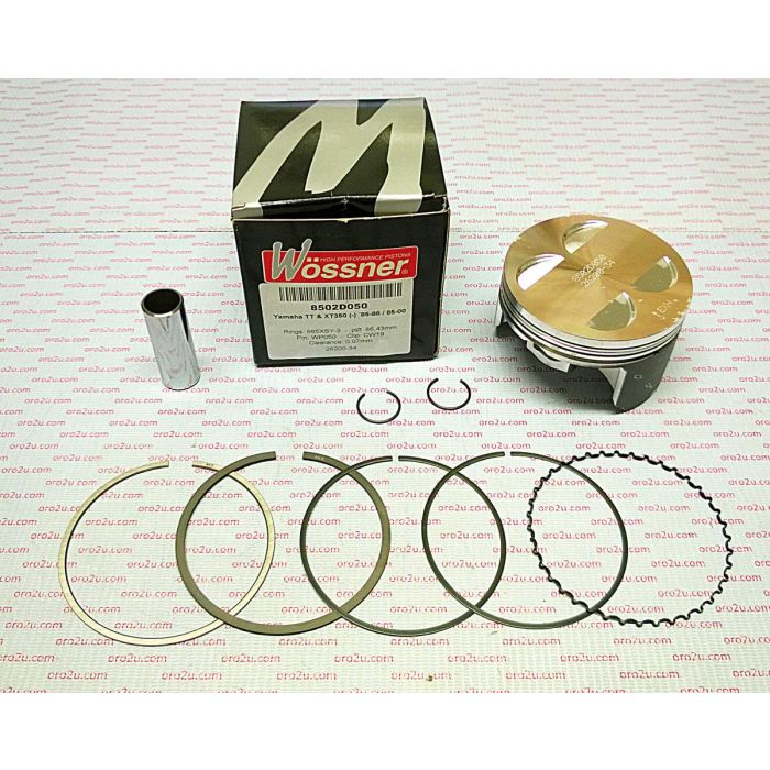 Piston Kit Xt350 Tt350 8750 Forged Wossner 8502D150