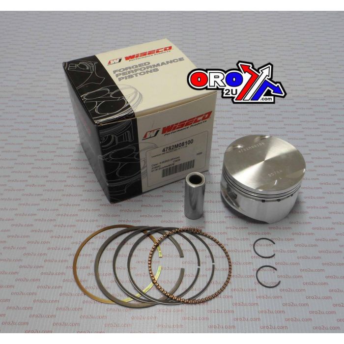 Piston Kit 02-10 Kvf650 8100 Wiseco 4782M08100 Kawasaki Atv