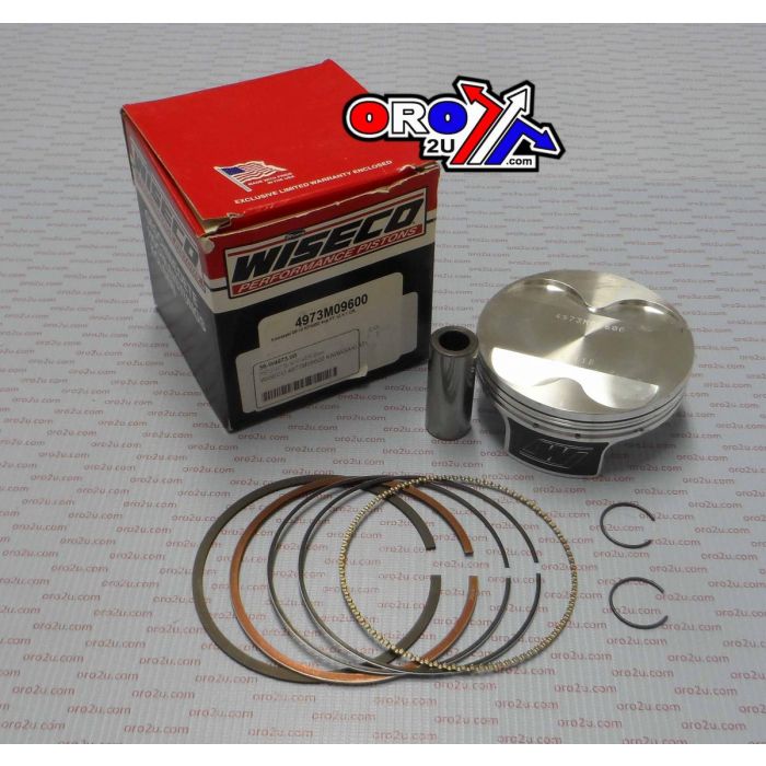 Piston Kit 08-14 Kfx450R 96Mm Wiseco 4973M09600 Kawasaki Atv