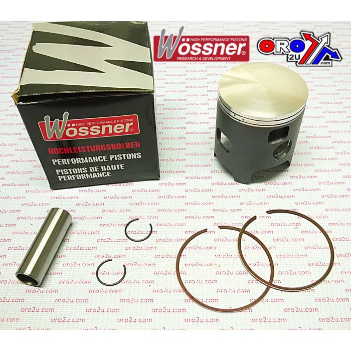 Piston Kit 92-01 Kx250 66.40 B Wossner 8026Db Kawasaki Mx