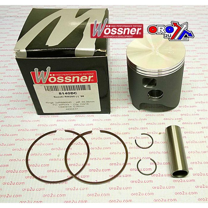 Kolvkit 1998 Rm250 6640 A Wossner 8140Da Suzuki Mx 12110-37E30-0F0