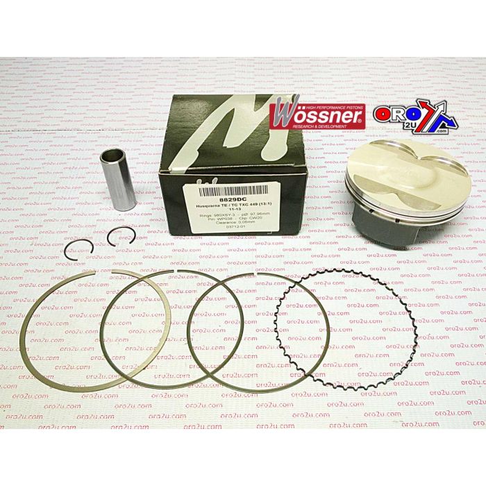 Piston Kit11-13 Te Tc449 9800 Husqvarna Wossner 8829Da 1-002-442-681