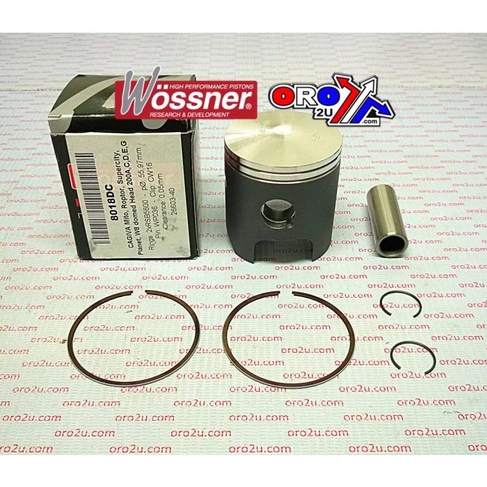 Kolvkit 99-12 125 Mito 56 Cagiva Wossner 8018Dc