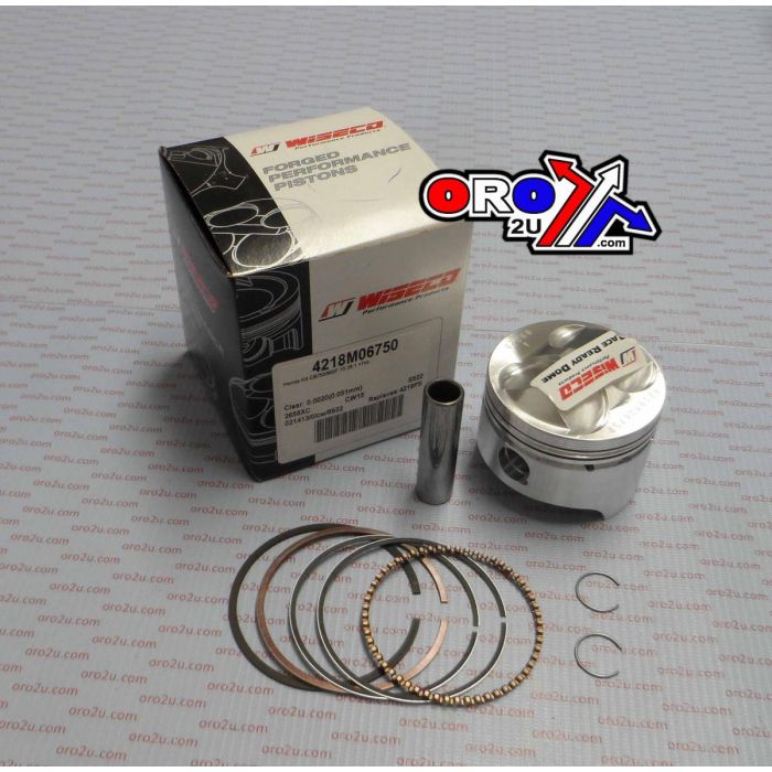 Piston Cb750 900 Cbx1000 67.5 Wiseco 4218M06750 Road Kit Honda