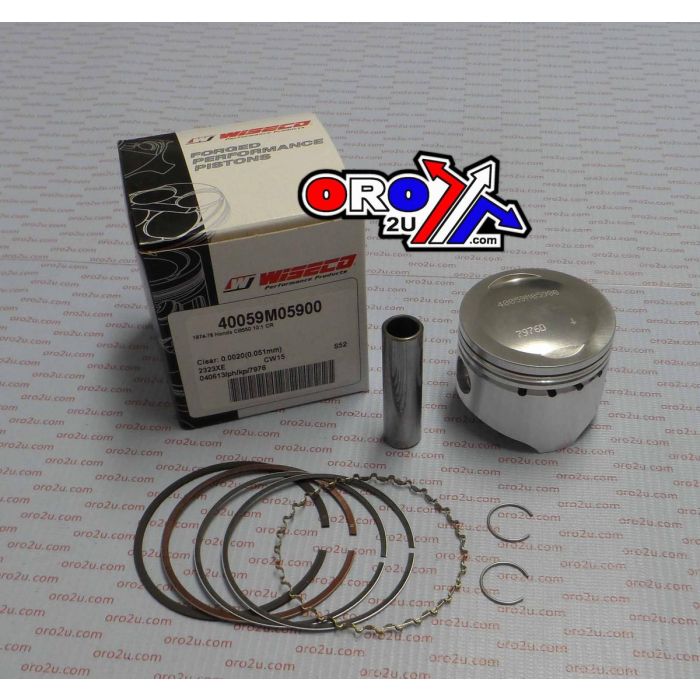 Kolvkit 74-79 Cb550K 5900 Wiseco 40059M05900 Road Honda