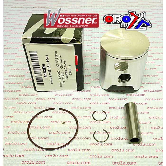 Piston Kit 92-94 Rs125 Gp 54.0 Forged Wossner 8162Db