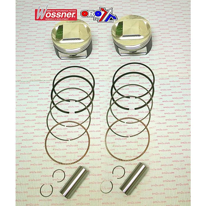 Piston Kit Harley 3.501" Set/2 Wossner K8623Da-2 Davidson