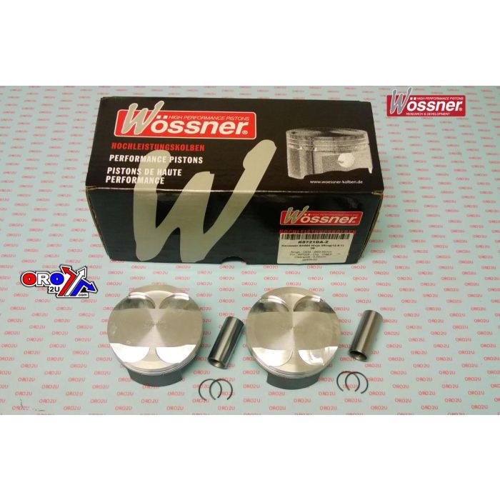 Piston Kit/2 Kaw Ex650 Ninja Wossner K8721Da-2 3-Ri 2009