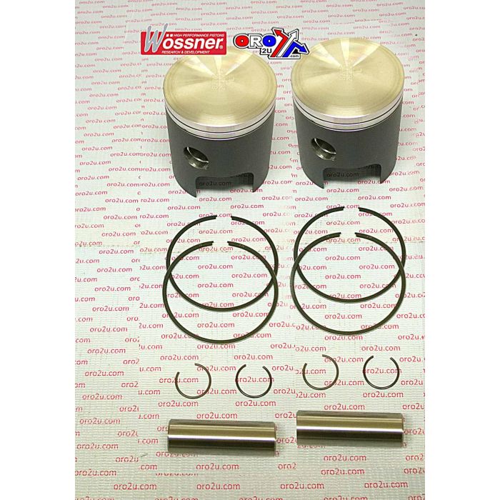 Piston Kit Set/2 Twin Gt500 Wossner K8276Da-2 7000 Mm