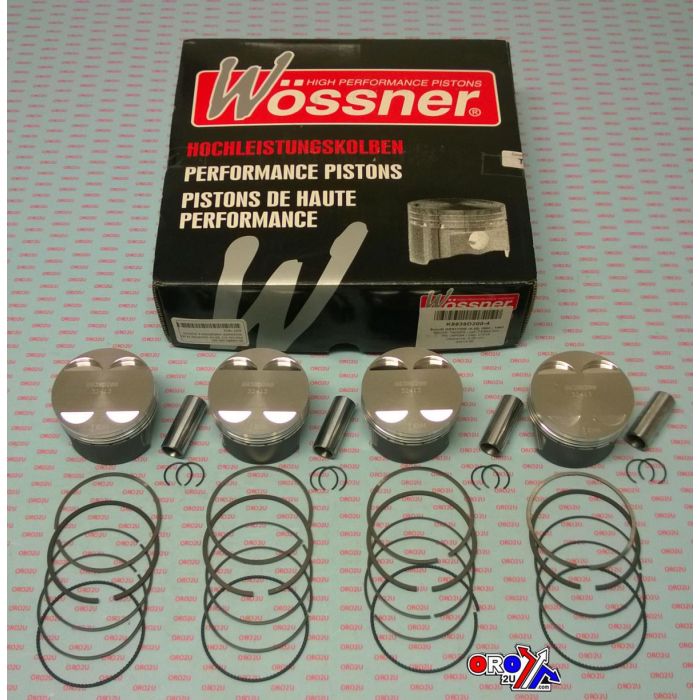 Piston Kit Set/4 Gsx1100 7400 Wossner K8838D200-4 Suzuki Oversize 200Mm