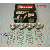 Piston Kit Set/4 Gsxr1000 73 Wossner K8755Da-4 Suzuki Turbo 2001-2004