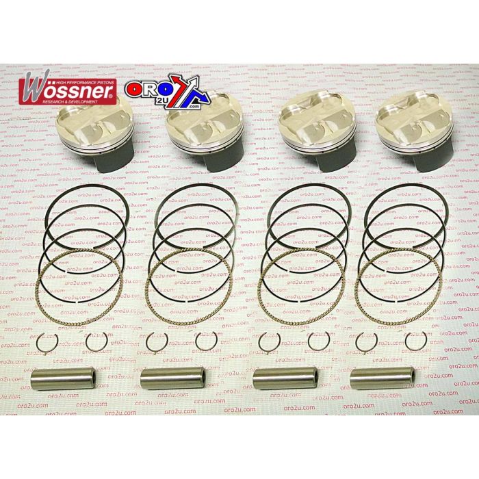 Piston Kit Set Gsxr1000 7340 Wossner K8700Da-4 Suzuki 2005-2008