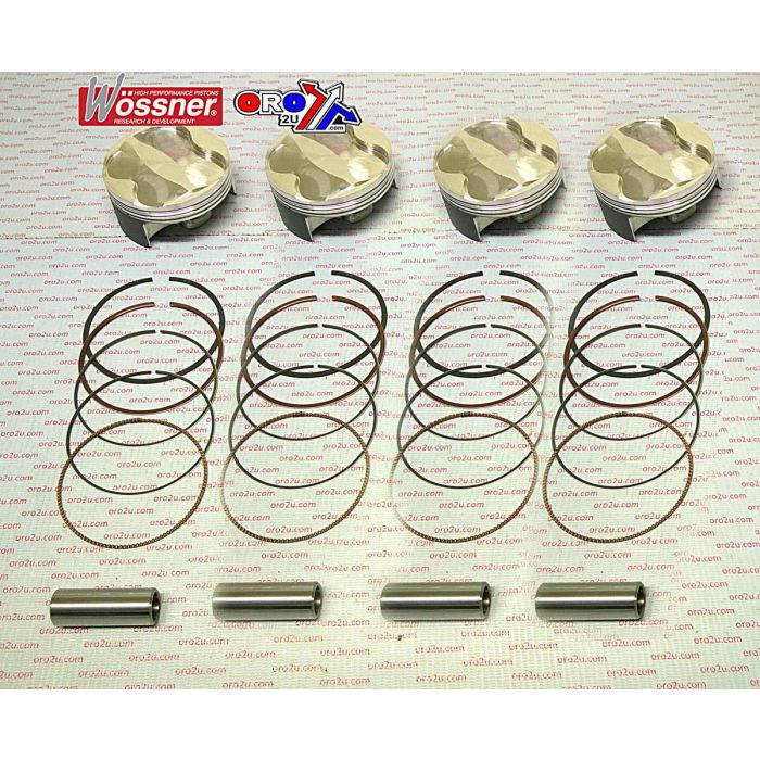 Piston Kit Set/4 Yzf1000 09-15 Wossner K8812Da-4 Yamaha