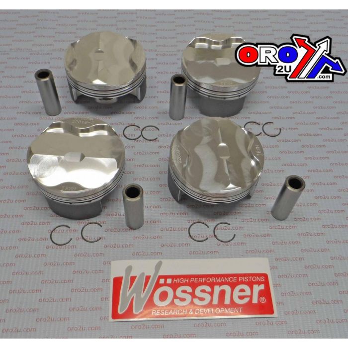 Piston Kit-4 Gsxr1000 K9-K10 Wossner K8790Da-4 Suzuki